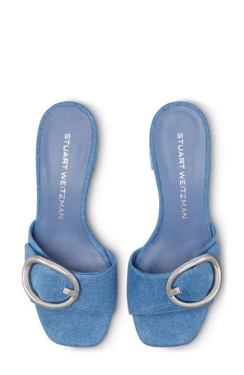 Shop Stuart Weitzman Benni 35 Slide Sandal In Washed