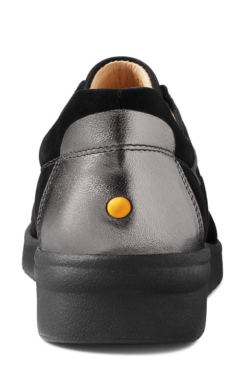 Samuel Hubbard Marin Slip-on Sneaker In Black Nubuck