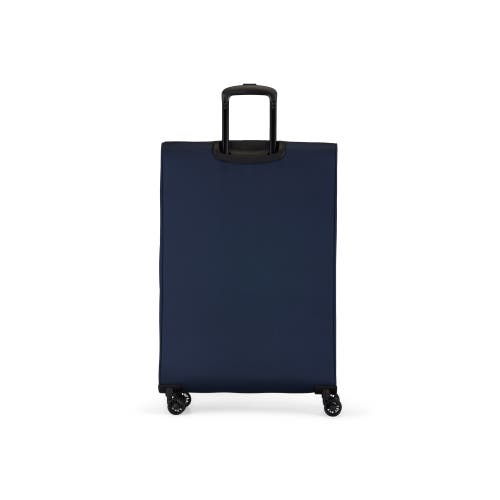 Shop Bugatti Reborn Softside Large Luggage With Expansion In Navy