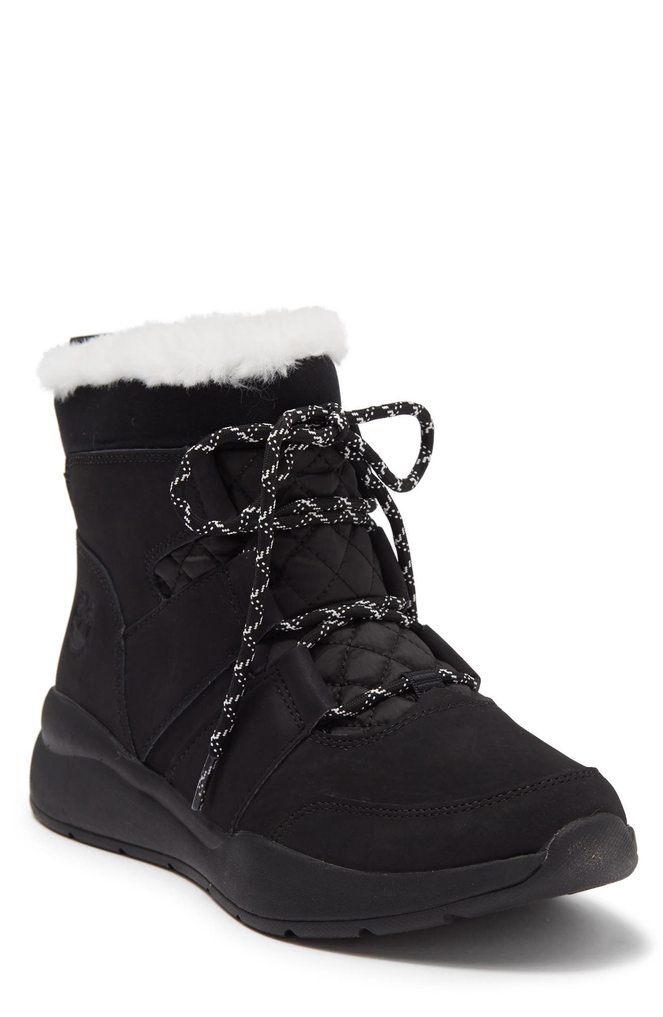 shearling lined snow boots