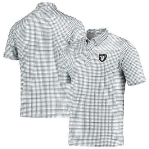 Men's Antigua White Dallas Cowboys Liberty Desert Dry Polo