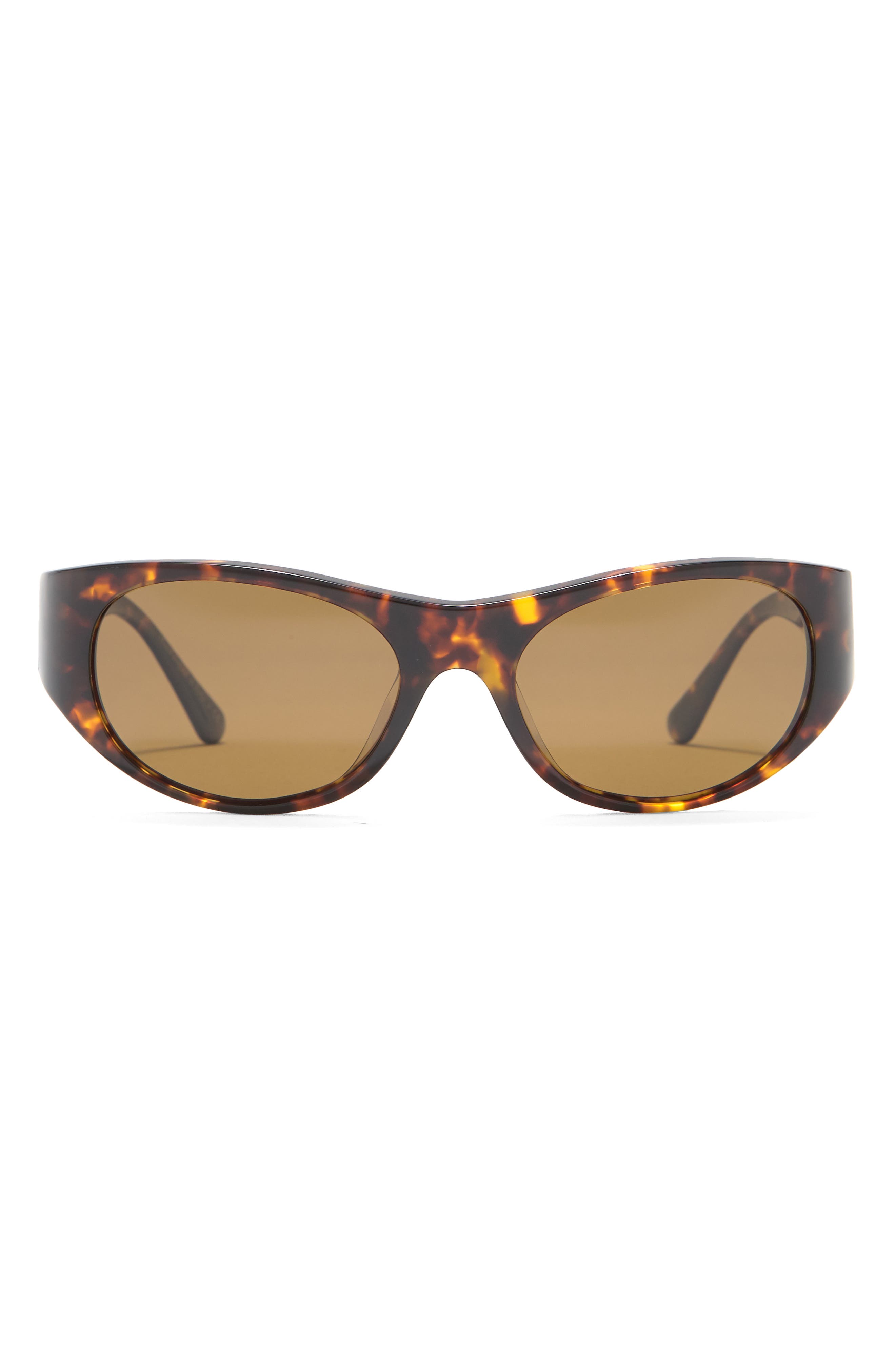 Oliver Peoples Exton D-frame Acetate Sunglasses In Brown/ Brown | ModeSens