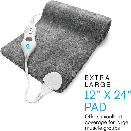 Pursonic Electric Heating Pad In Grey