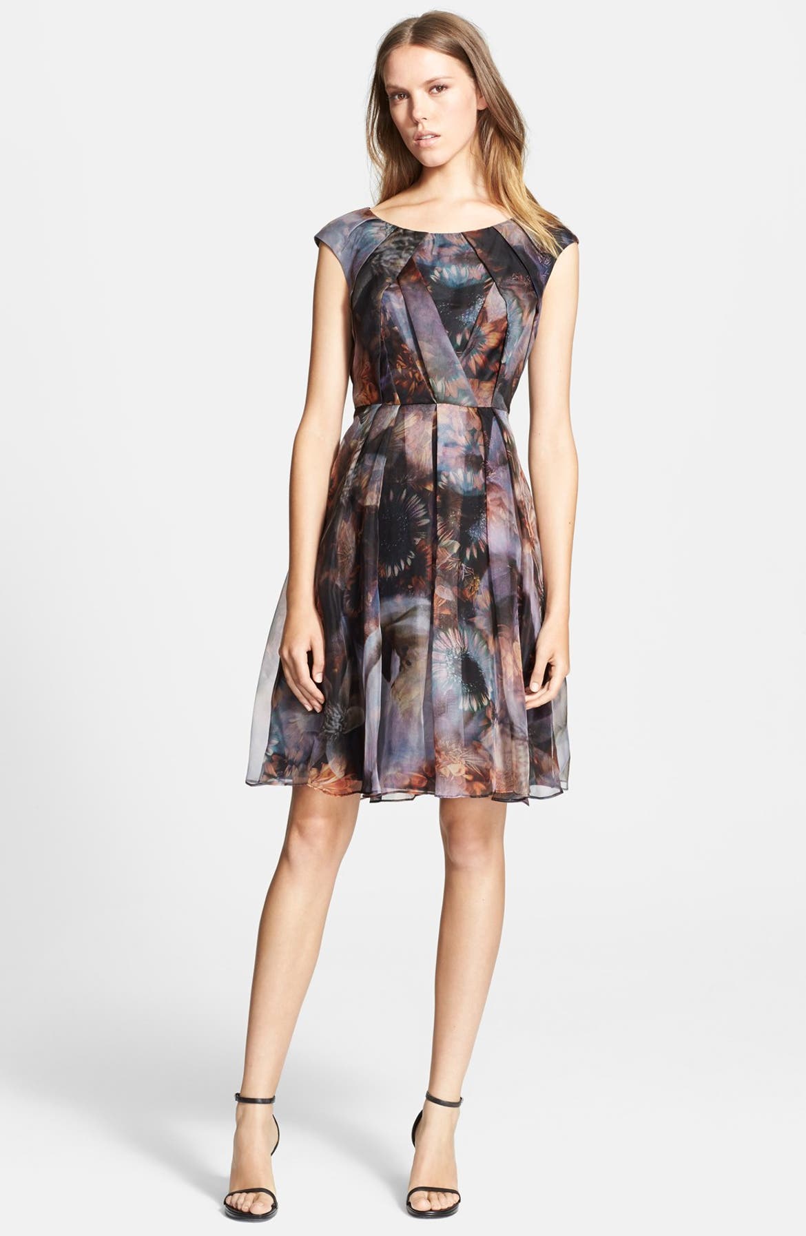 Ted Baker London 'Blooms of Enchantment' Fit & Flare Dress | Nordstrom