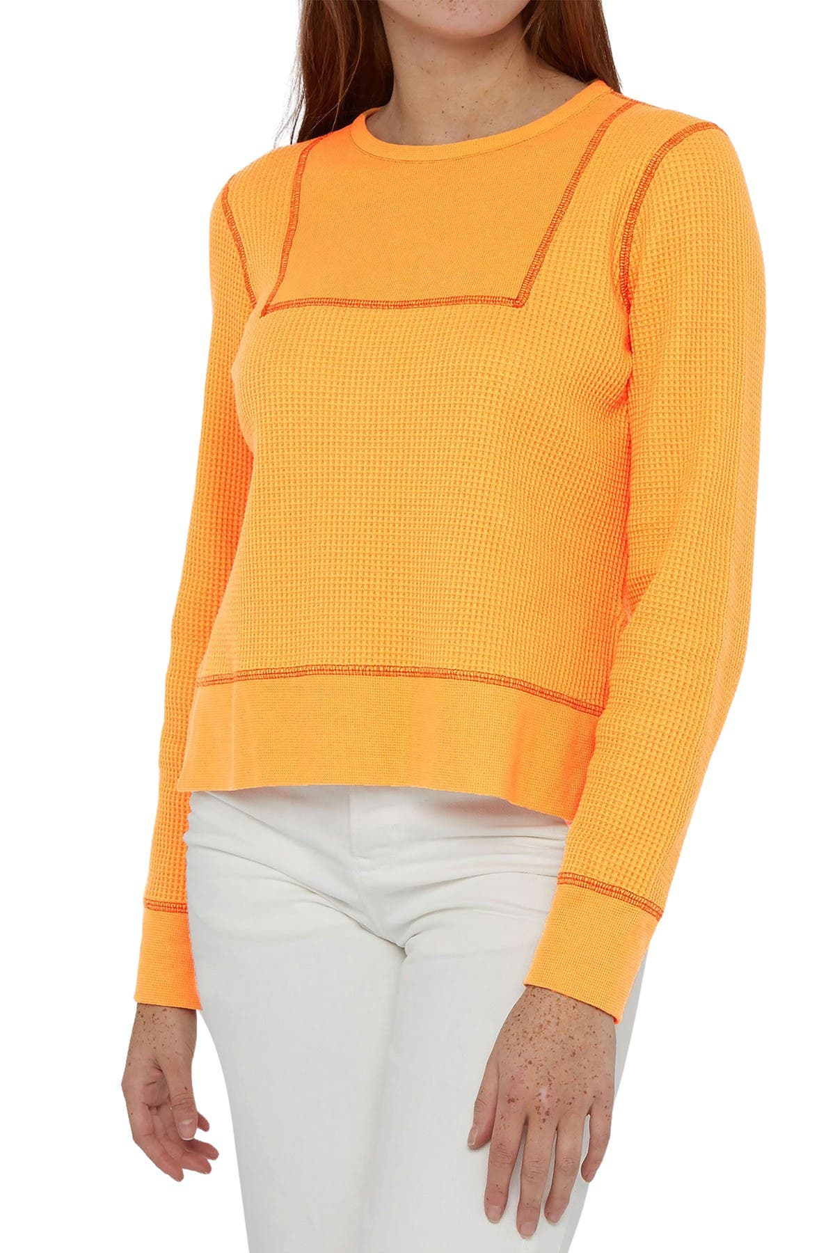 waffle sweater