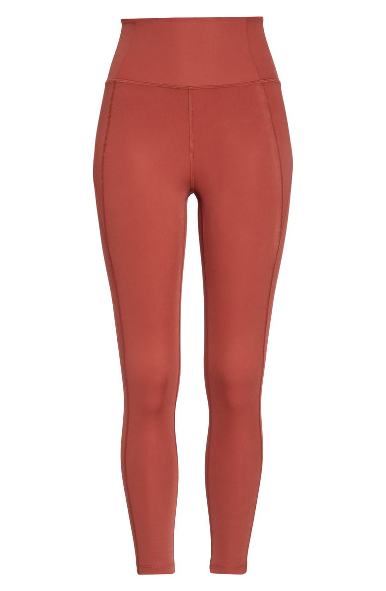 GIRLFRIEND COLLECTIVE High Waist 7/8 Leggings, Main, color, SEDONA