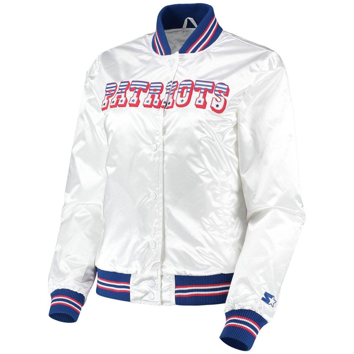 Starter White New England Patriots 