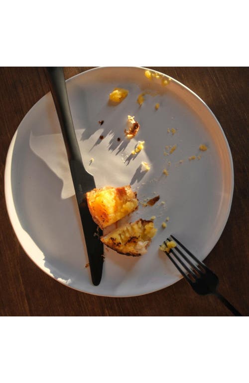 Fable 20-piece Place Setting In Matte Black