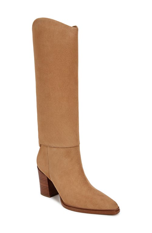 Shop Sarto By Franco Sarto Jasmine Block Heel Boot In Taupe