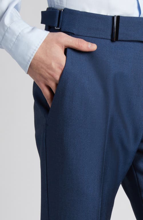 Tom Ford Men's Shelton Sharkskin Stretch Suit In Azure Blue