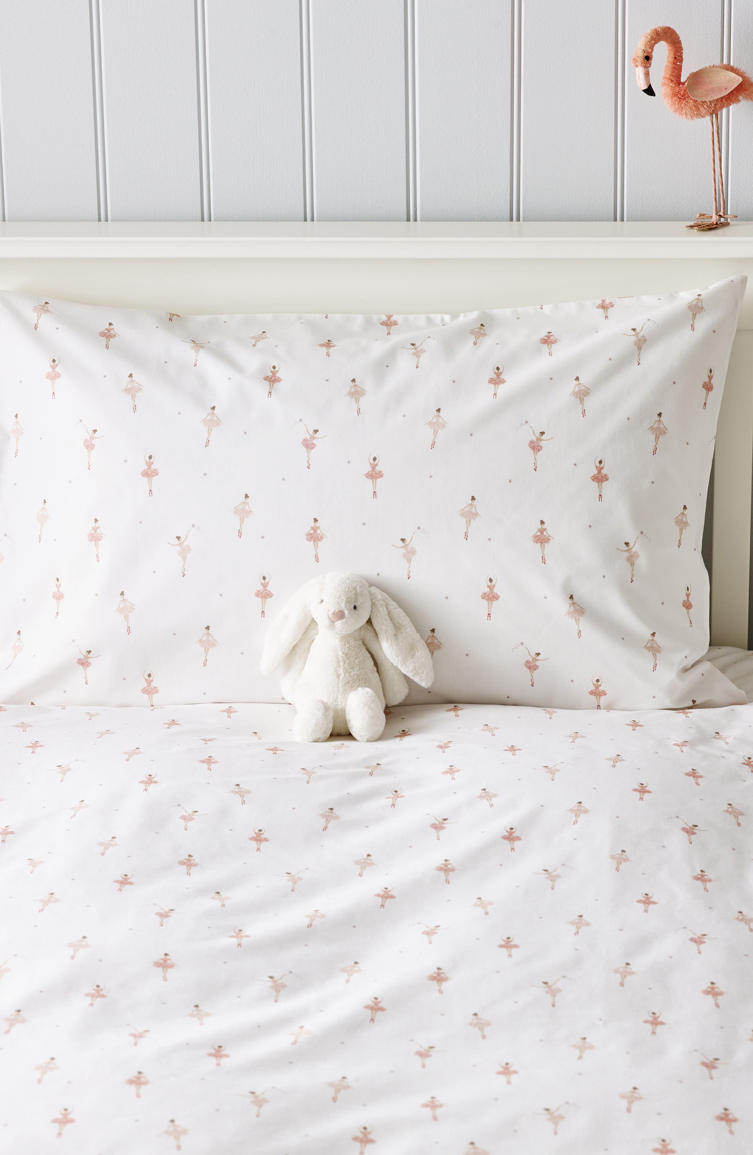 The White Company Ballerina Print Duvet Cover Sham Set Nordstrom