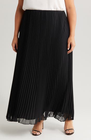 Alex Evenings Pleated Maxi Skirt | Nordstrom