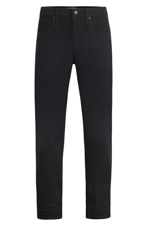 Hudson Jeans Byron Straight Leg Jeans In Black Ridge