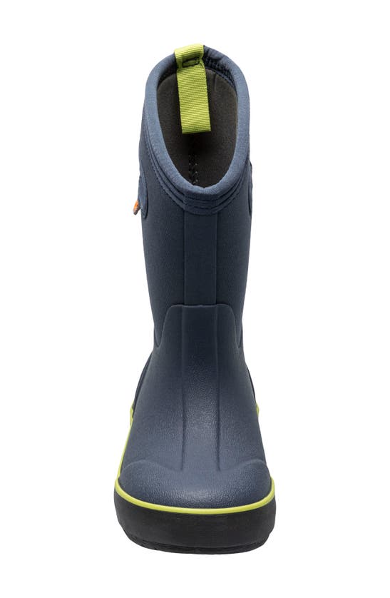 Bogs Kids' Classic Solid Waterproof Insulated Boot In Navy