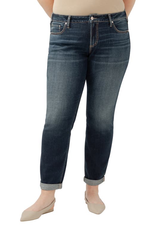 SILVER JEANS CO. SILVER JEANS CO. BOYFRIEND SKINNY JEANS 