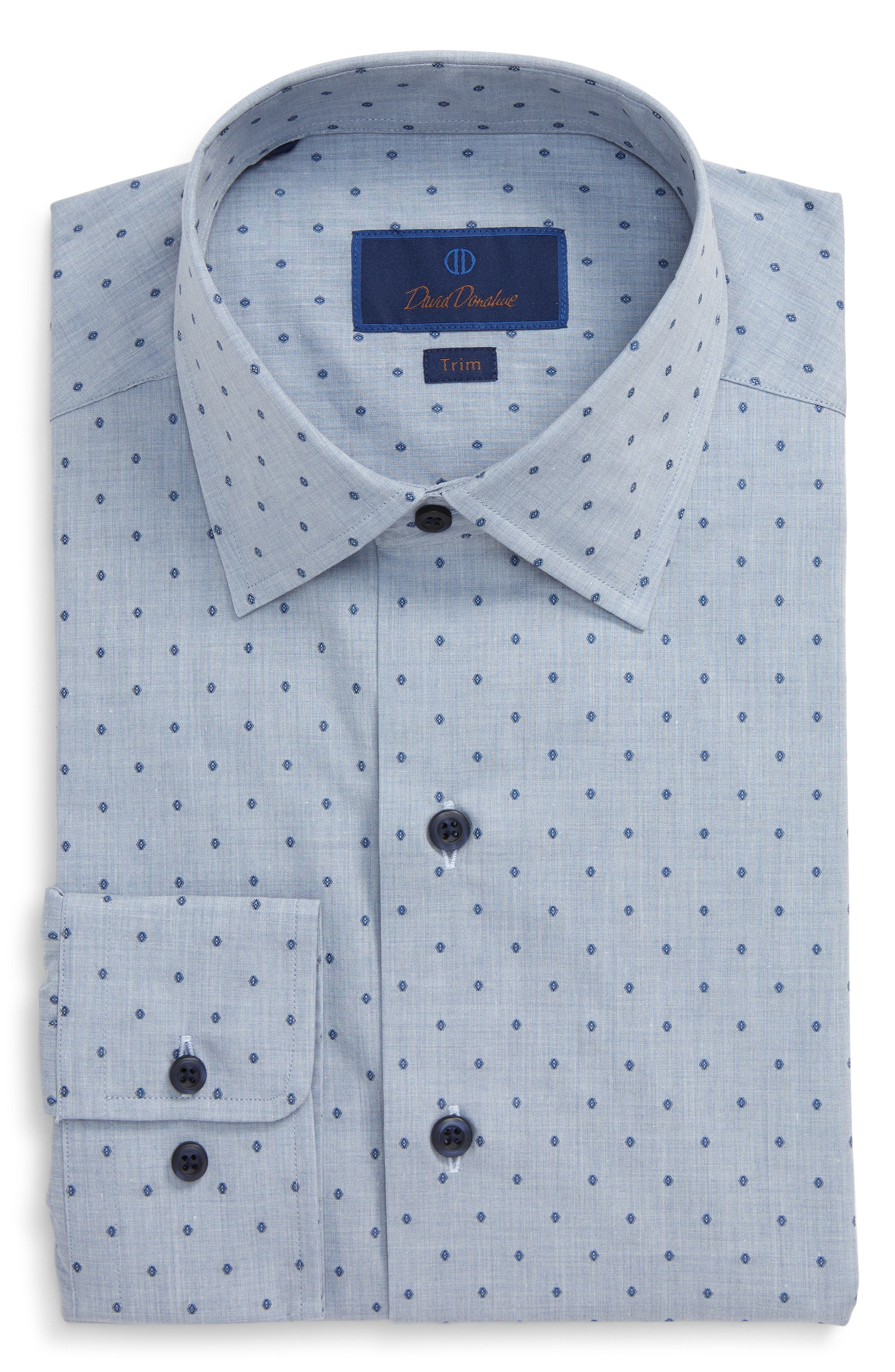 nordstrom david donahue trim fit