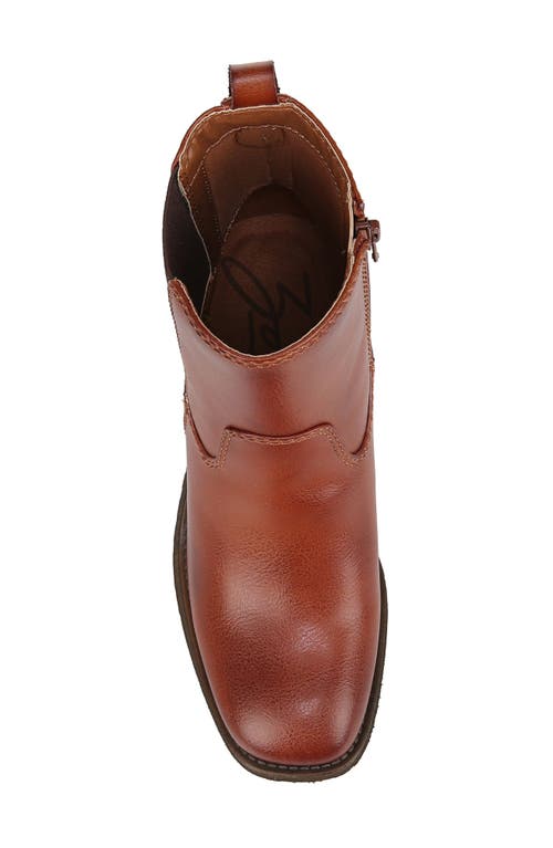 Zodiac Women's Claret Block-heel Stretch Booties In Brown