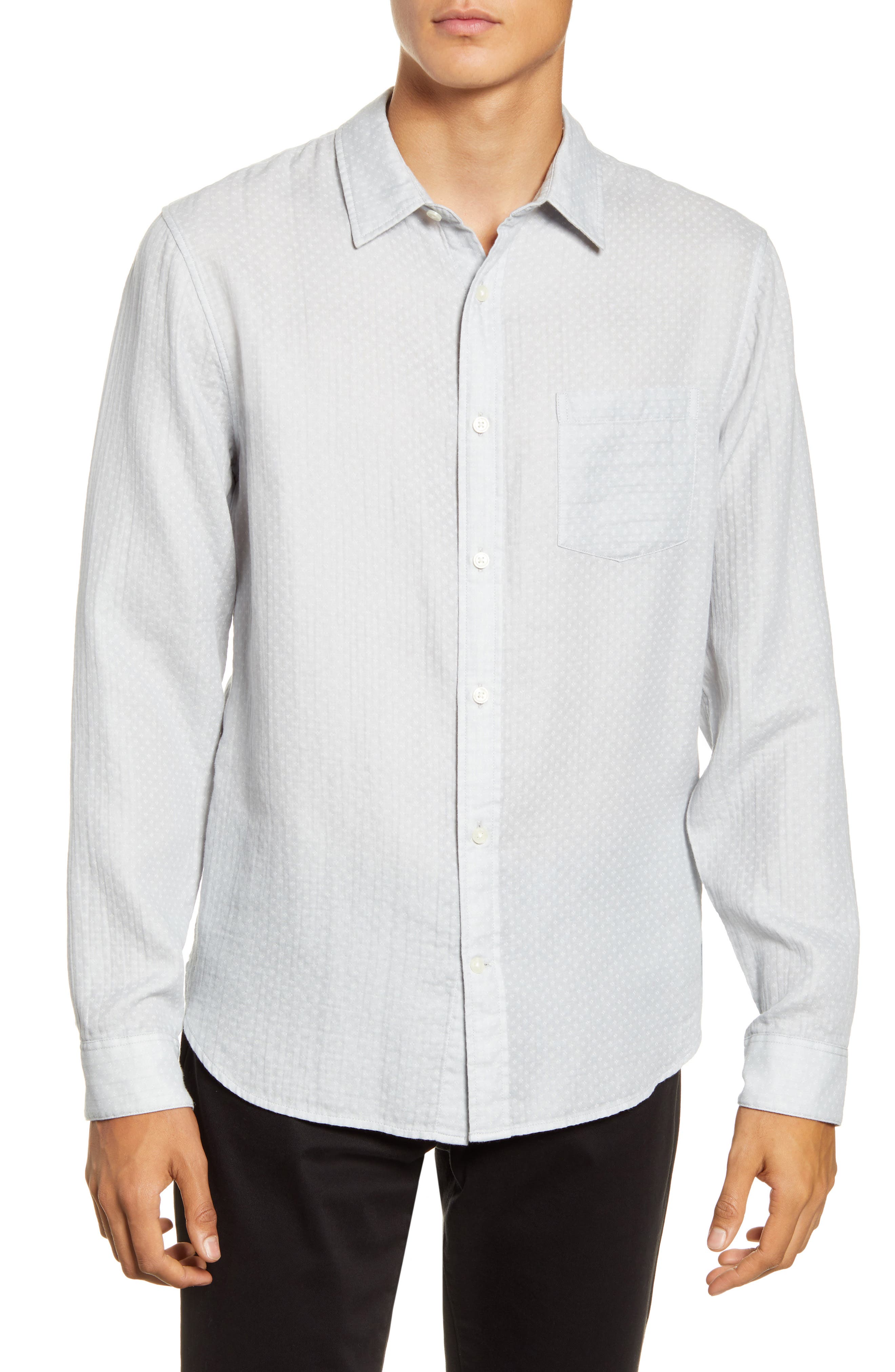 Vince | Classic Fit Double Face Button-Up Shirt | Nordstrom Rack