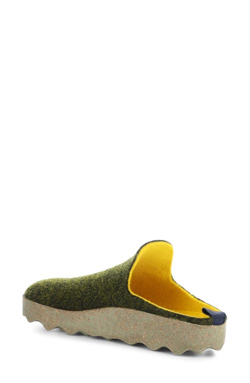 Shop Asportuguesas By Fly London Fly London Come Sneaker Mule In Forest Tweed/felt