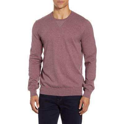 French Connection Regular Fit Crewneck Sweater, Purple