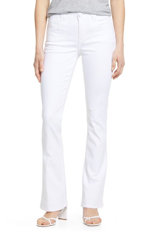 Wit & Wisdom 'Ab'Solution Itty Bitty Bootcut Jeans Optic White at Nordstrom,