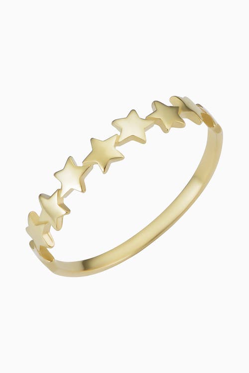Oradina 14k Yellow Gold Aim For The Stars Ring In Yellow Gold