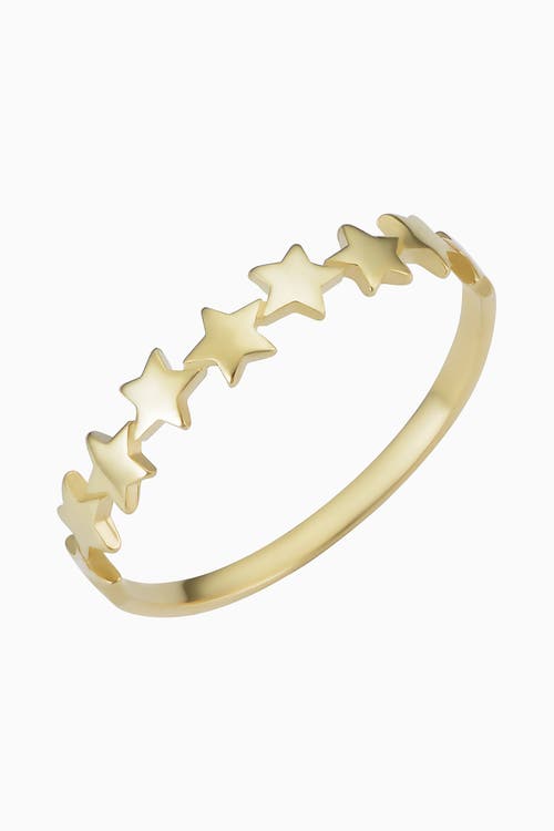 Shop Oradina 14k Yellow Gold Aim For The Stars Ring