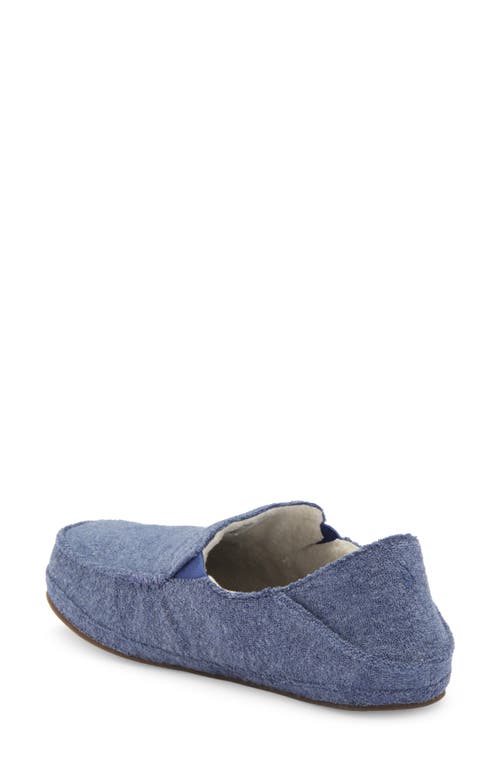 Olukai Nohea Hulu Slip-on Sneaker In Navy/navy