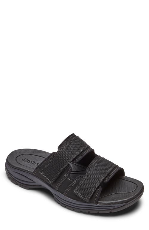 Dunham Newport Slide Sandal in Black