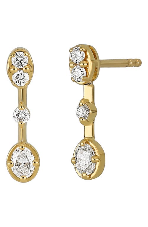 Bony Levy Aviva Diamond Drop Earrings in 18K Yellow Gold at Nordstrom