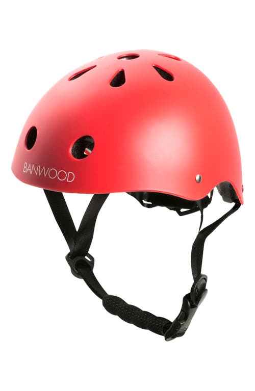 Banwood Bike Helmet in Red