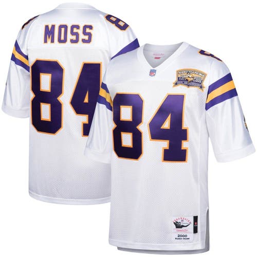 John Randle Minnesota Vikings Mitchell & Ness Retired Player Name & Number  Long Sleeve Top - Purple