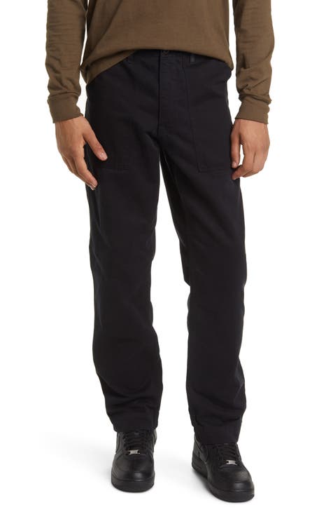 Alpha Industries TWILL JOGGER - Cargo trousers - black 