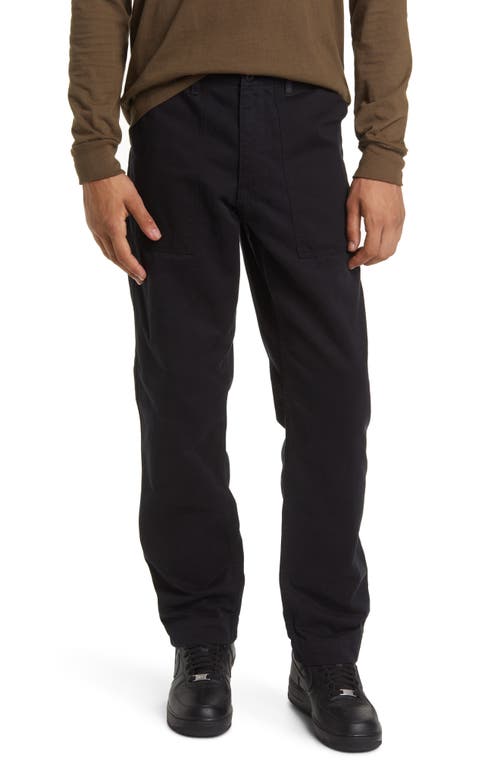 Alpha Industries Fatigue Cotton Pants Black at Nordstrom, X 32