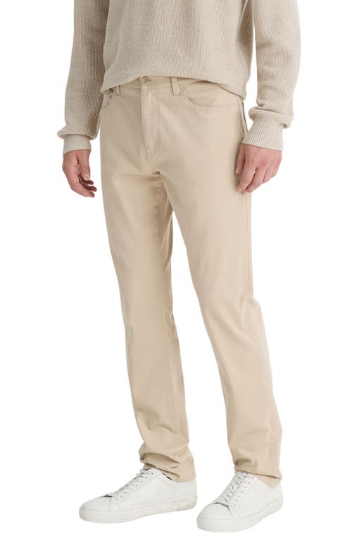 Vince Men's High Rise Straight Leg Jeans In Cahuenga Khaki