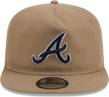 Men's New Era Khaki Atlanta Braves 59FIFTY Fitted Hat