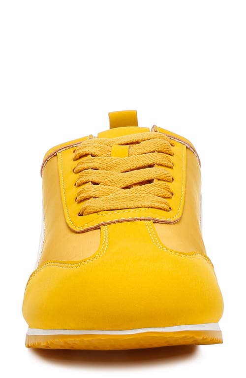 London Rag Montek Sneaker In Yellow
