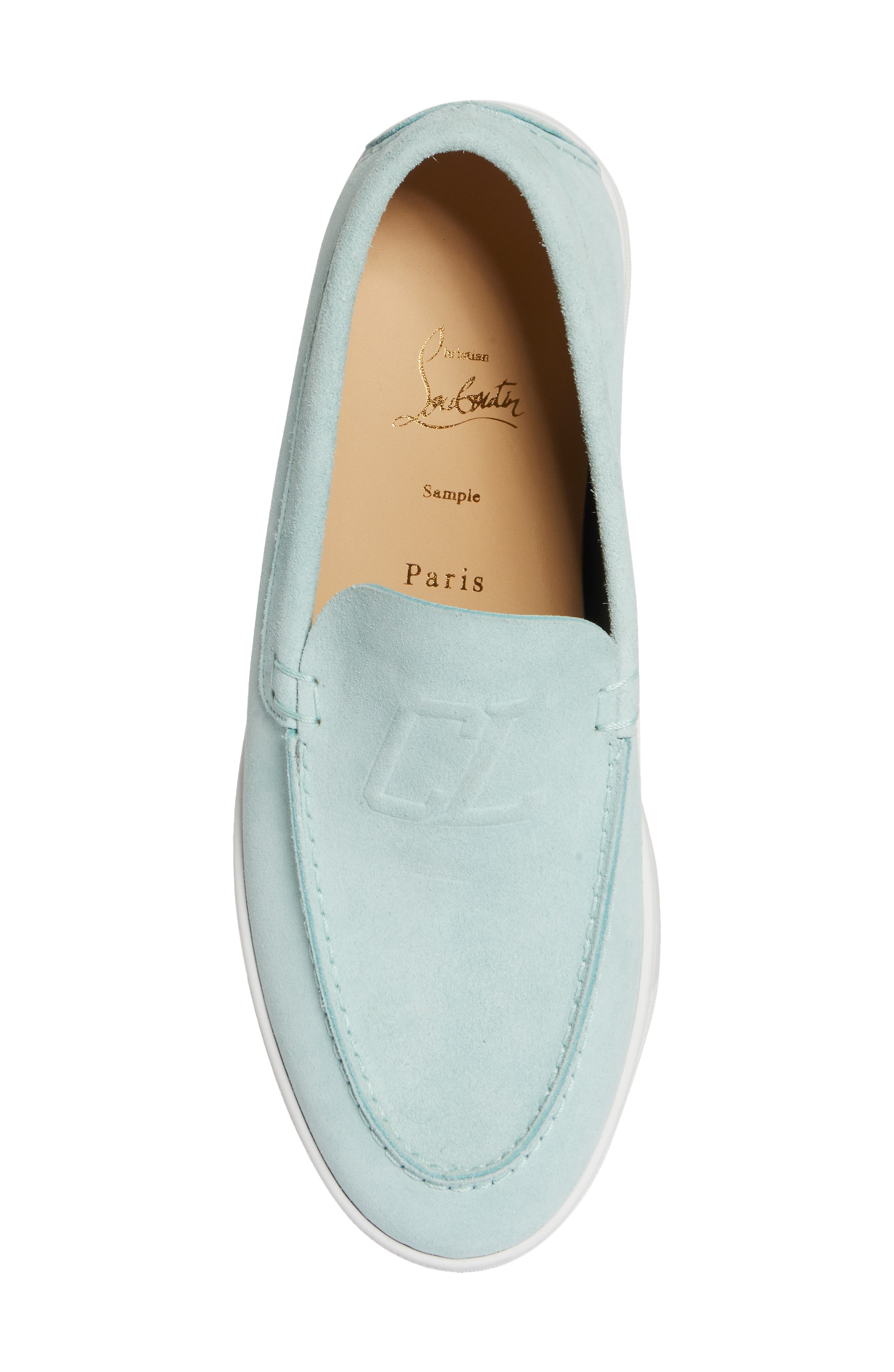 Christian Louboutin Varsiboat Slip-On Sneaker in Iceberg 