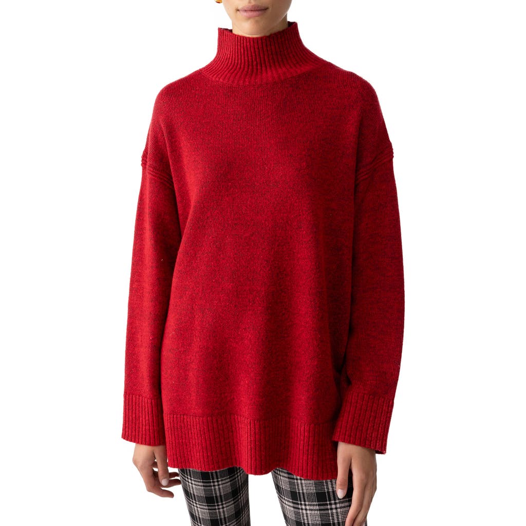 SANCTUARY SANCTUARY PERFECT TURTLENECK TUNIC SWEATER