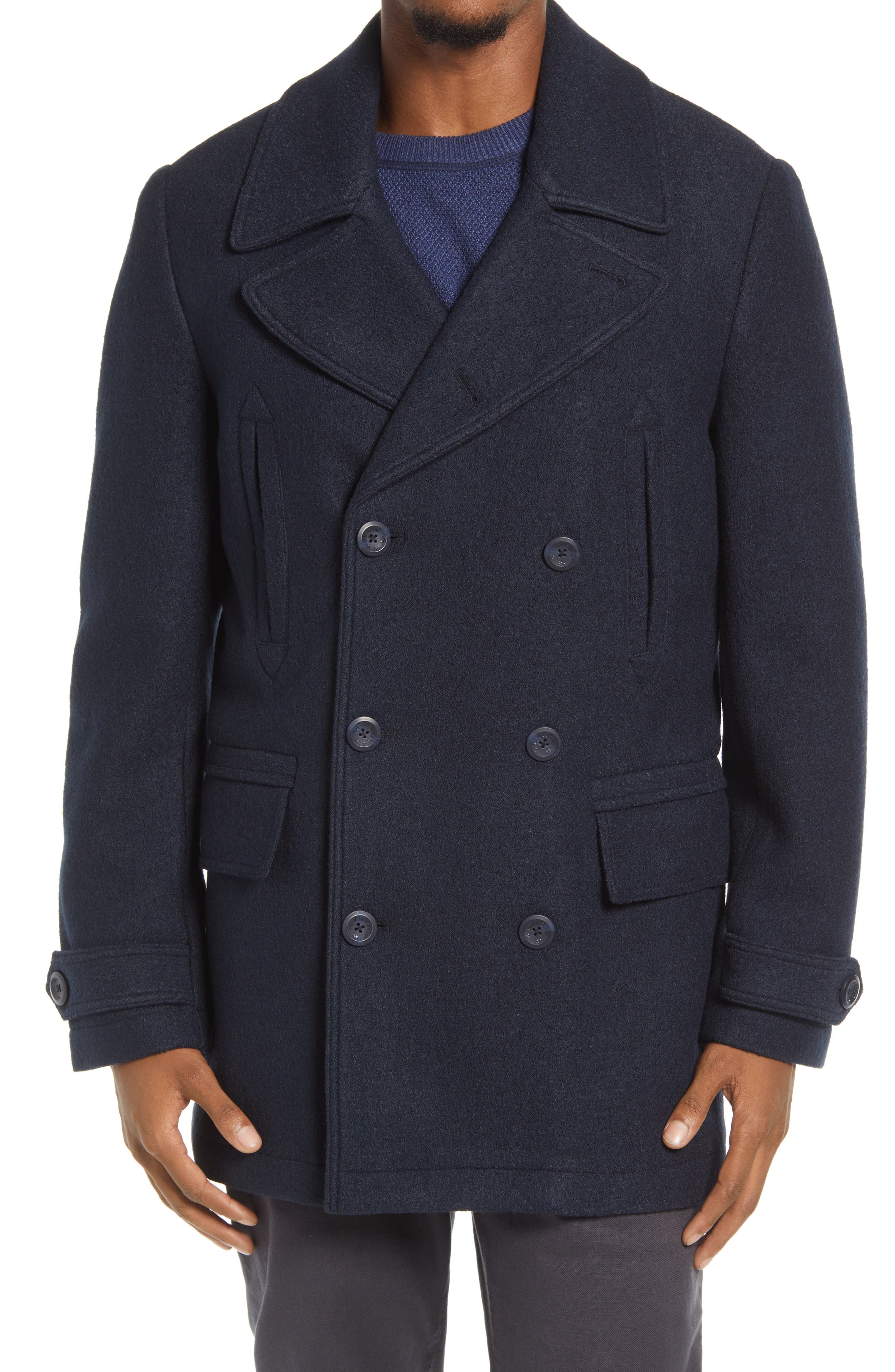 nordstrom mens peacoat