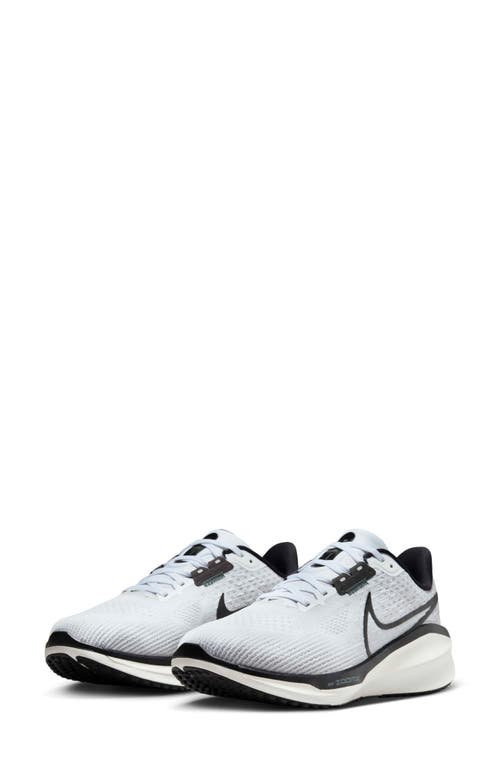 Shop Nike Vomero 17 Running Shoe In White/black/platinum