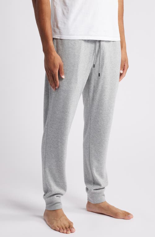 Shop Daniel Buchler Brushed Twill Pajama Joggers In Grey