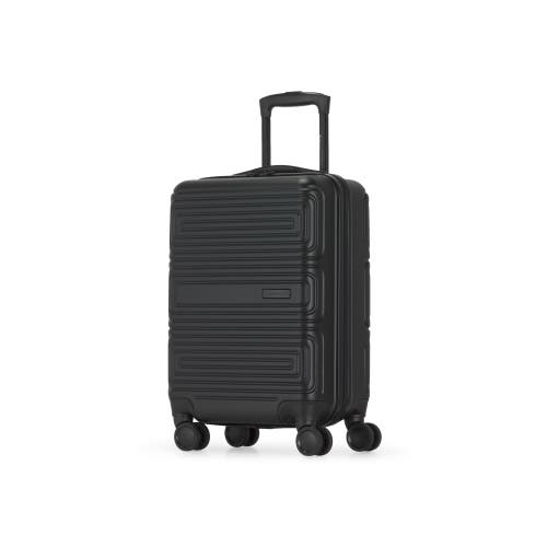 Swiss Mobility Sfo 3 Piece Set Hardside Luggage Abs In Black