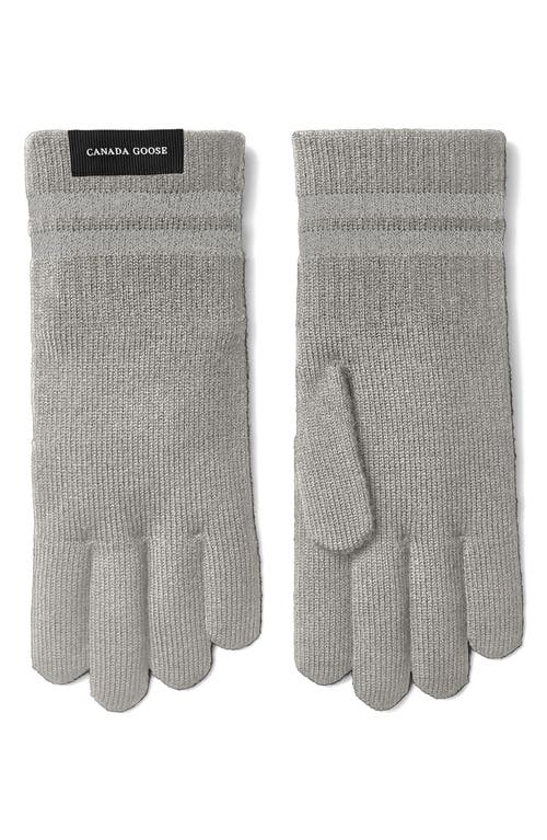 Barrier Merino Wool Gloves in Heather Grey