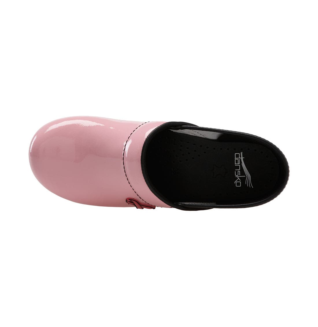 dansko pink ribbon clog