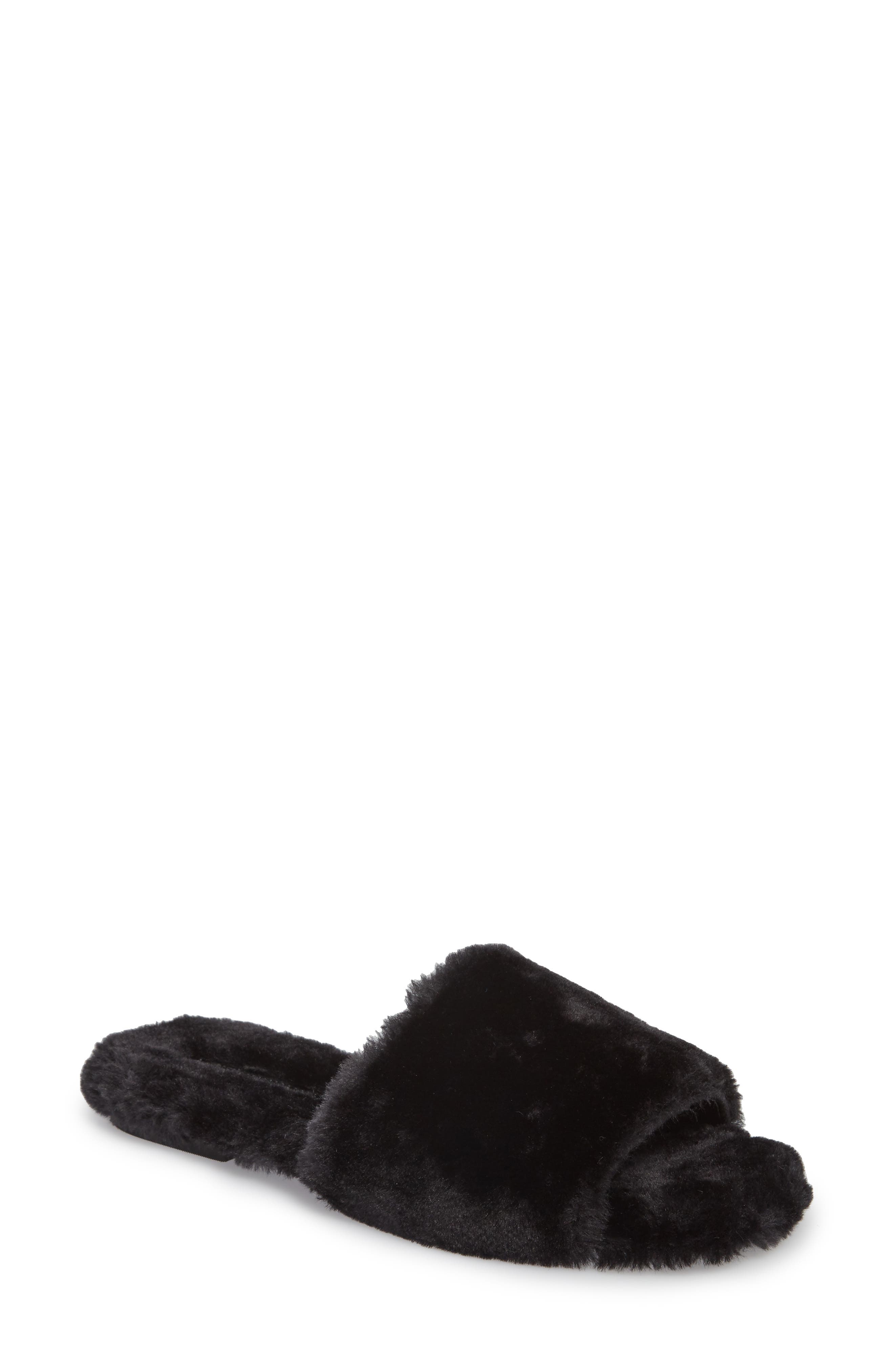 jeffrey campbell fur slides