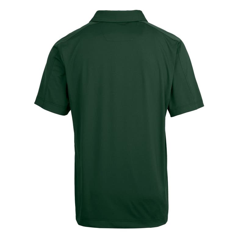 Shop Cutter & Buck Green New York Jets Throwback Logo Prospect Textured Stretch Polo