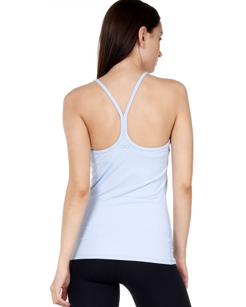 Shop Rebody Active Dove Cloudlux Bra Tank In Baby Blue