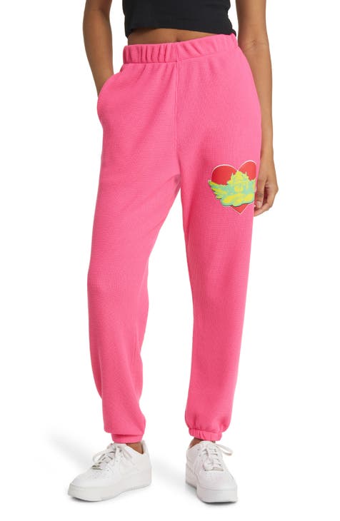Juicy by Juicy Couture Sweatpants Women's L Mid Rise Bootcut Flamingo Pink  Soft