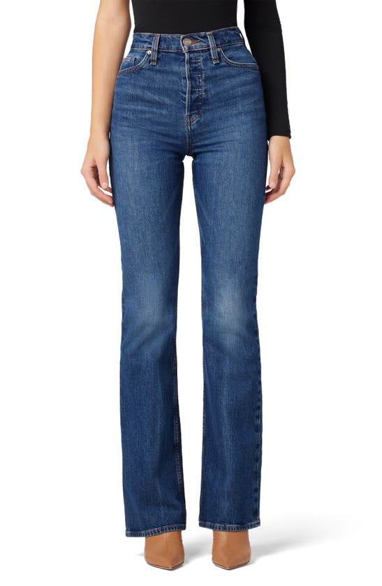 Hudson Jeans Holly High-rise Flare Jean In Blue